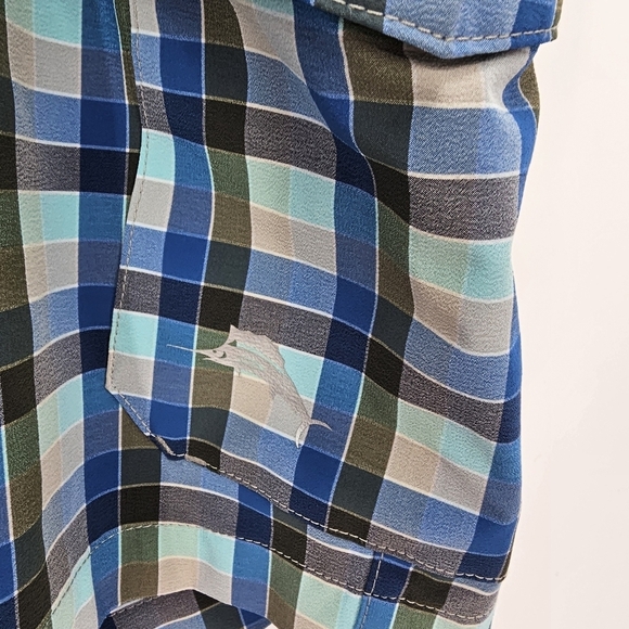 Tommy Bahama Island Cargo Cayman Lanai Plaid Swim Shorts Sz 3XLB Trunks - Picture 4 of 10